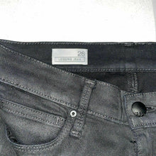 Load image into Gallery viewer, Women's Gap 1969 Sz 26 Black Legging Jean Sheen Skinny Denim