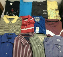 Load image into Gallery viewer, Five(5) pounds Bulk Lot Men's Shirts Tops Spring Summer  S M L XL XXL Wholesale