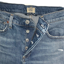 Load image into Gallery viewer, Citizens of Humanity Emerson Slim Boyfriend Crop Jeans Sz 24 Premium Vintage Rip