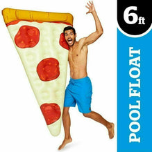Load image into Gallery viewer, Big Mouth Giant Pizza Slice Inflatable Swimming Pool Float Raft Tube 6Ft New
