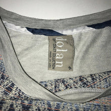 Load image into Gallery viewer, Anthropologie Dolan Left Coast Collection Stripe Knit Mesh Sheer Shirt Medium