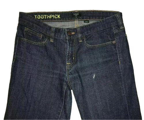 Women's J. Crew Toothpick Jeans Pants Size 27