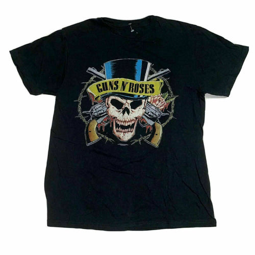 Women's Guns N Roses Graphic T Shirt Top Band Music Sz Medium 2016