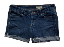 Load image into Gallery viewer, &amp;SQIN Low Slim Denim Cut-off Shorts Jeans