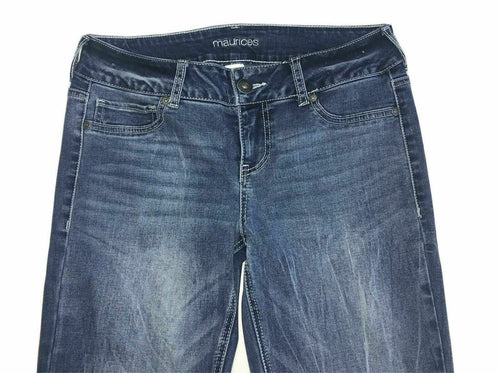 Women's Maurices Jeans Denim Pants Size Medium M-S Jegging Skinny Stretch