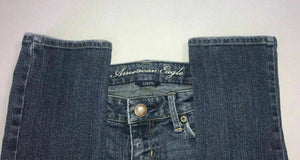 Women's American Eagle Jeans Denim Pants Size 0 Regular Skinny Stretch