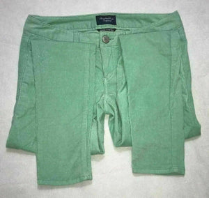 Women's American Eagle Jeans Denim Pants Size 4 Regular Jegging Stretch Green