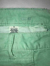 Load image into Gallery viewer, Women&#39;s American Eagle Jeans Denim Pants Size 4 Regular Jegging Stretch Green