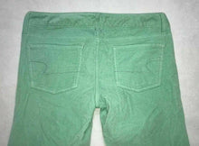 Load image into Gallery viewer, Women&#39;s American Eagle Jeans Denim Pants Size 4 Regular Jegging Stretch Green