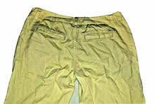 Load image into Gallery viewer, Women&#39;s Aeropostale Khaki Soft Pants Size 7/8 x 29&quot;  Stretch Solid Yellow Boot