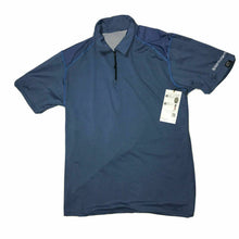 Load image into Gallery viewer, Men&#39;s Blue WSI Hypertech Bamboo Shirt Top Sportswear Logo Northstar MLS Collar