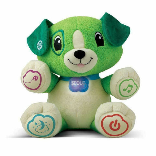 LeapFrog My Pal Scout Fun soft cuddly green puppy Dog Learning Green New Toy