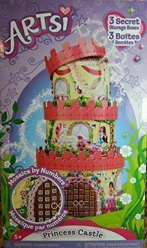 Artsi Princess Castle 3 secret storage boxes NEW! Girls Toy