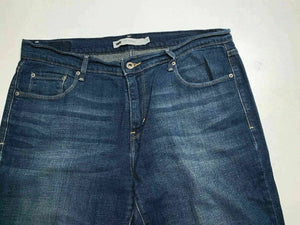 Women's Levi's 515 Jeans Sz 12 Bootcut Denim Jeans Dark EUC
