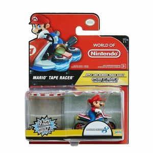 World of Nintendo Series 1:1 Mario Kart Tape Racer Mario Circuit Motorcycle NEW