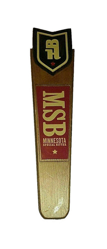 Harriet Brewing Badger Hill MSB Minnesota Draft Beer Tap Handle Man Cave RARE