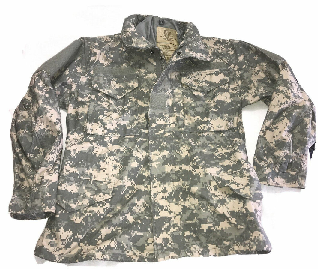 Men's Military USA Marines Army Jacket Size Small Short Digital Camouflage