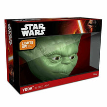 Load image into Gallery viewer, 3D light FX Star Wars Yoda Face 3D Deco LED Wall Light New