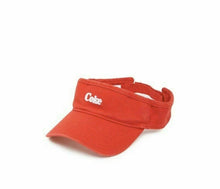 Load image into Gallery viewer, American Needle Micro Sun Visor Adjustable Hat Coke Coca Cola Logo Red NWT