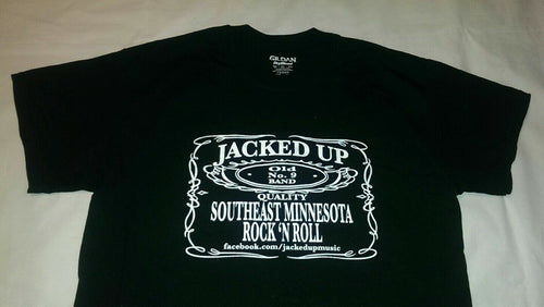 Men's Band Jacked Up Rock Band Rare Sz Medium Shirt Top Graphic Top