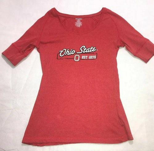 Women's Ohio State Buckeye's NCAA Top T-Shirt Size Medium Basketball Football