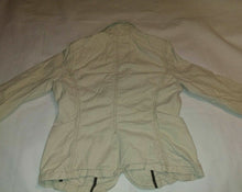 Load image into Gallery viewer, American Eagle Womens Tan Khaki Small Double Breasted Jacket Coat Lightweight