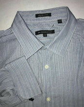 Load image into Gallery viewer, Men&#39;s John Varvatos USA Button Down Shirt Size 17.5 Superfine Cotton