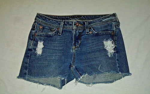 Women's Hint Jeans Size 3 denim Cut off Short Shorts Mini EUC Fray Distress