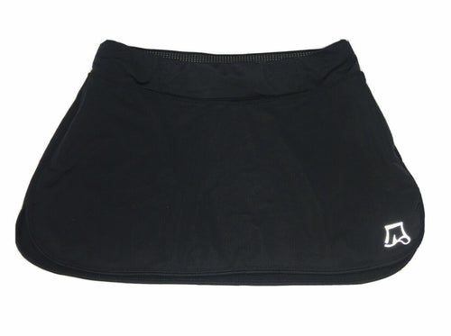 Women's Skirt Sports Shorts Size Small Athletic Solid Black Workout