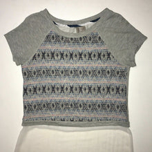 Load image into Gallery viewer, Anthropologie Dolan Left Coast Collection Stripe Knit Mesh Sheer Shirt Medium