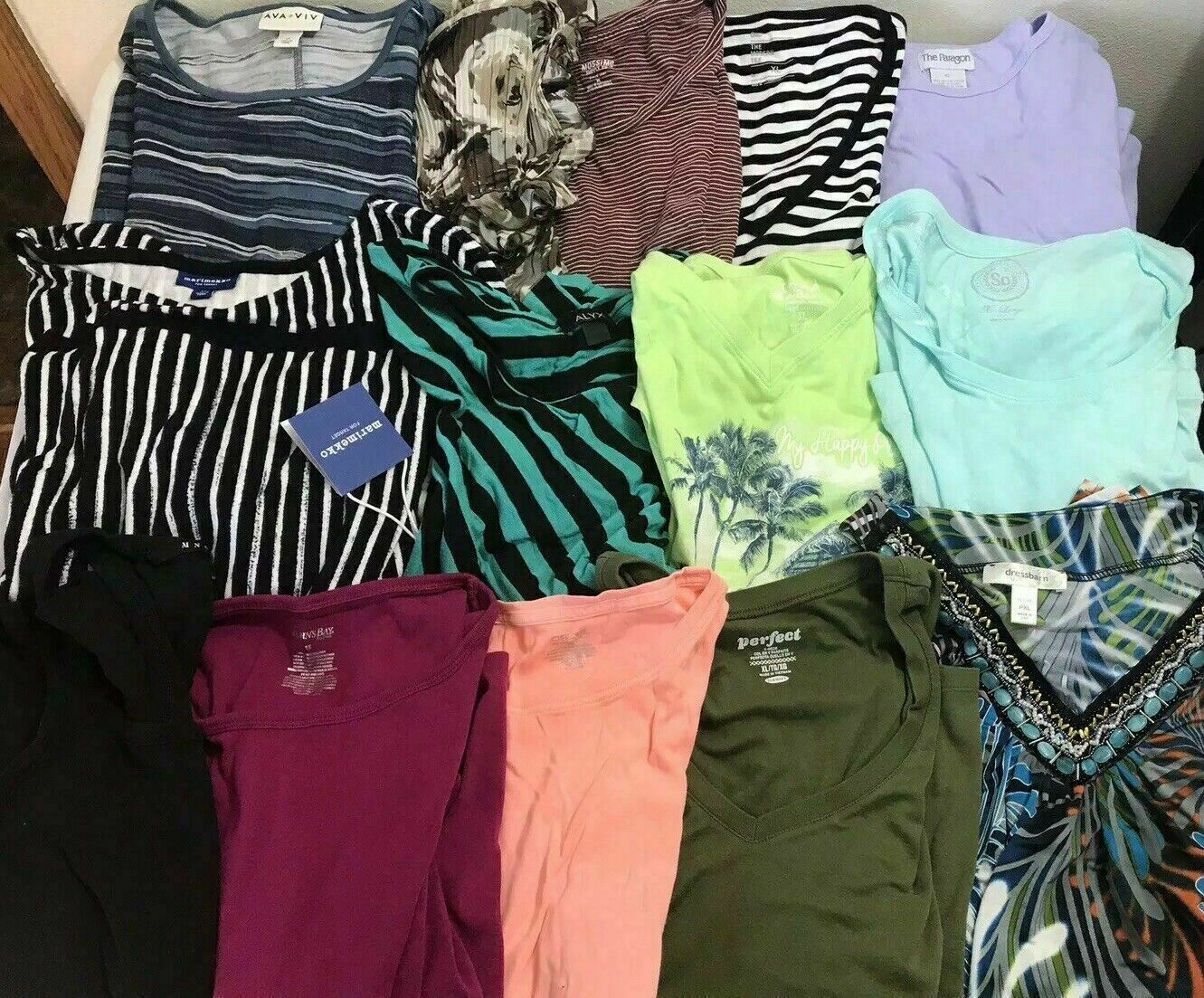 FIVE(5) pounds WOMEN's shirts WHOLESALE Lot SIZE SMALL/MEDIUM Tops Fal –  Retail in the Mail